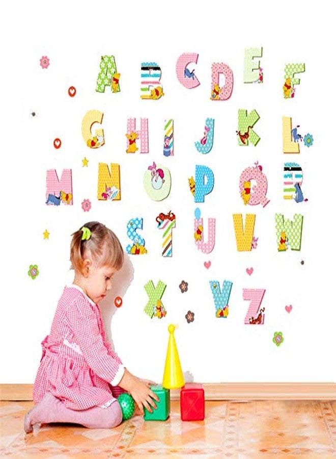 Futaba Cute Animal Cartoon Pooh Alphabets Sticker - Image 5